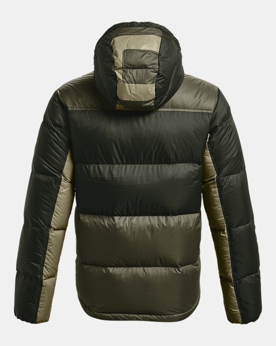 Men's ColdGear® Infrared Down Blocked Jacket, Green, pdpMainDesktop image number 7